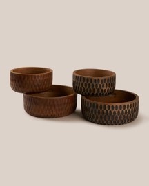 Africana Wooden Bowl