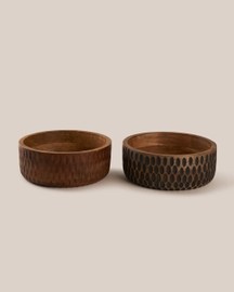 Africana Wooden Bowl