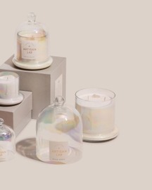 Crystal Quartz Candle