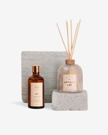 Rose Quartz Diffuser Set