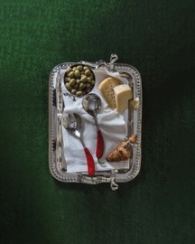 Bow Silver Tray