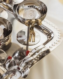 Bow Silver Tray