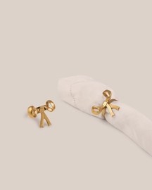Gold Bow Napkin Rings