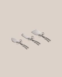 Silver Bow Cheese Knives