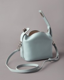Favori Liora Genuine Leather Top-handle Bag in Illusion Blue