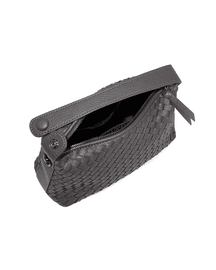 Favori Fero Faux Leather Handbag in Dark Grey