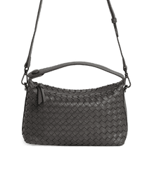 Favori Fero Faux Leather Handbag in Dark Grey