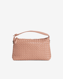 Favori Fero Faux Leather Handbag in Blush Pink