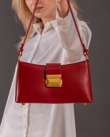 Favori Felice - Baguette Bag, Faux Leather in Red