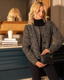 Pouche Black Crossbody Bag