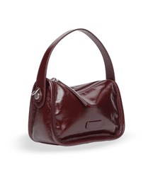 Favori Emily- Genuine Leather Handbag in Cherry