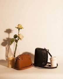 Pouche Tan Crossbody Bag