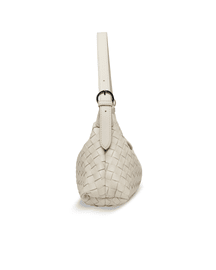 Favori Tissa - Woven Handbag, Faux Leather in Ivory