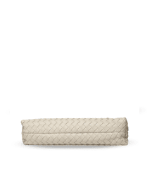 Favori Tissa - Woven Handbag, Faux Leather in Ivory
