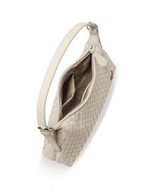 Favori Tissa - Woven Handbag, Faux Leather in Ivory