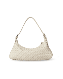 Favori Tissa - Woven Handbag, Faux Leather in Ivory