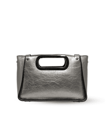 Favori Aurelia- Clutch Bag Faux Leather in Pewter