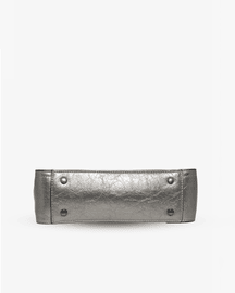 Favori Aurelia- Clutch Bag Faux Leather in Pewter