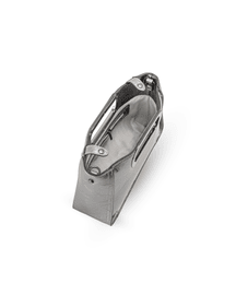 Favori Aurelia- Clutch Bag Faux Leather in Pewter