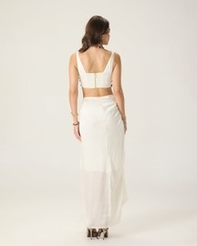 Melanine Bustier Set