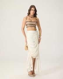 Melanine Bustier Set