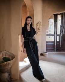 Berlin Shawl Collar Top