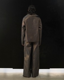 Graphite Moss Biker Blazer