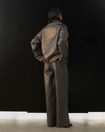 Graphite Moss Biker Blazer