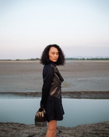 Upcycled Seattle Wrap Dress