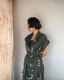 Harajuku Trench - Printed
