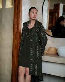 Kobe Long Trench Coat