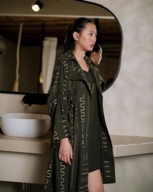 Kobe Long Trench Coat
