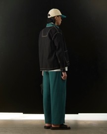 Chore Shirt - Black/Green