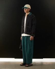 Chore Shirt - Black/Green