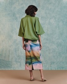 Linen Applique Breeze Shirt