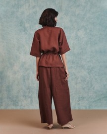 Pleated Tuck Pants