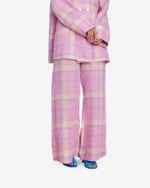 Cassata Linen Bell Bottom Pants