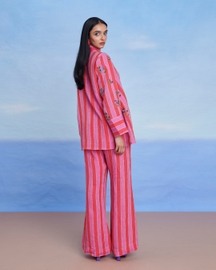 Amalfi Linen Bell Bottom Pants