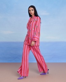 Amalfi Linen Bell Bottom Pants