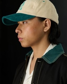 Classic Corduroy Cap - Teal Green