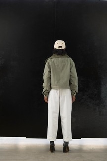 Cropped Field Utility Jacket