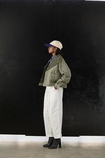 Cropped Field Utility Jacket