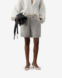 Workshop Shorts In Salt Grid