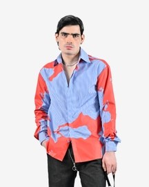 Huemn Flesh Shirt - Pinstriped