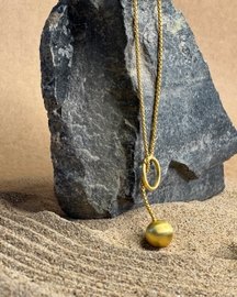 Halo And Ball Necklace