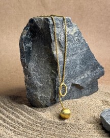 Halo And Ball Necklace