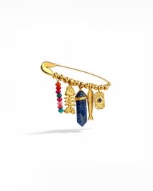 Celestial Prism Charm Pin Brooch