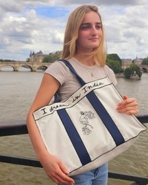 The India Tote - Jodhpur Blue