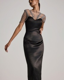 The Sparkle Floats Pencil Dress