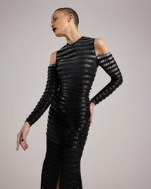 The Striated Glass Dress